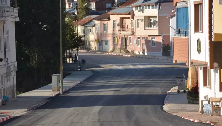 Başçiftlik’te asfalt çalışması yapıldı