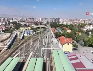 Başkan Altay banliyö hattında çalışmaların yoğun şekilde sürdüğünü açıkladı