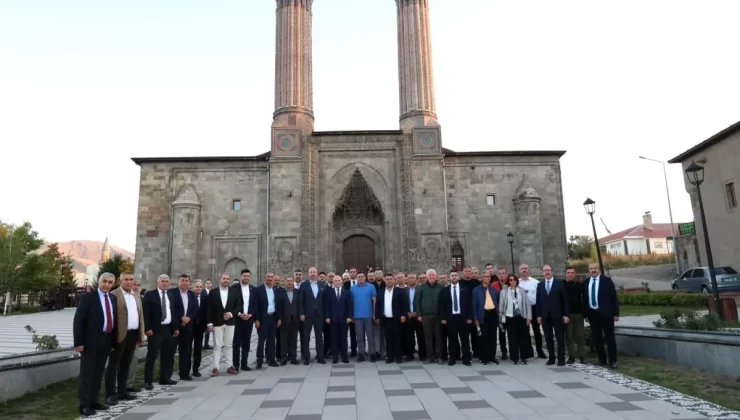 Başkan Sekmen, Enerji Kentleri Birliği Misafirlerine Erzurum’u Tanıttı