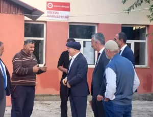 Başkan Sekmen, Pazaryolu İlçesinde Vatandaşlarla Buluştu
