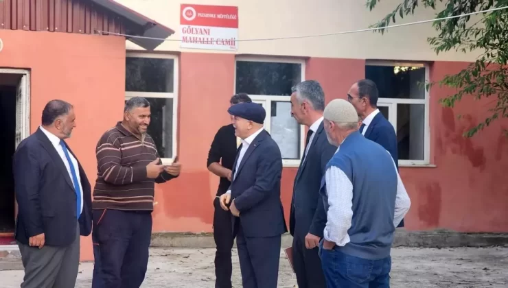 Başkan Sekmen, Pazaryolu İlçesinde Vatandaşlarla Buluştu