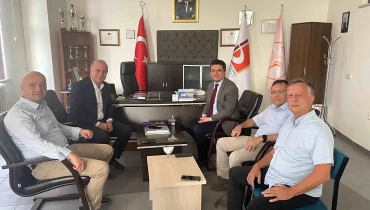 Başkan Torun ve Akdaş’tan Yeni Okul Müdürüne Ziyaret