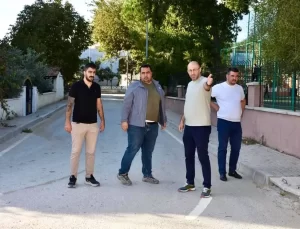 Başkan Zencirci, Yedieylül Mahallesi’nde Altyapı Çalışmalarını İnceledi