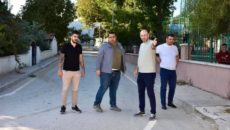 Başkan Zencirci, Yedieylül Mahallesi’nde Altyapı Çalışmalarını İnceledi