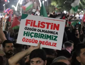 Batman’da Filistin’e Destek Yürüyüşü