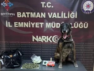 Batman’da Uyuşturucu Ele Geçirildi
