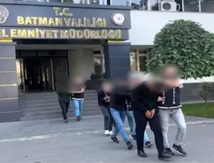 Batman’da Uyuşturucu Operasyonu