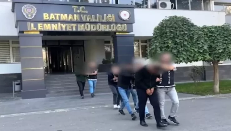 Batman’da Uyuşturucu Operasyonu