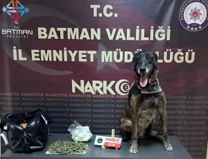 Batman’da Uyuşturucu Operasyonu