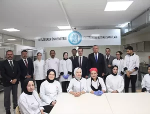 BEÜ’de Gastronomi Mutfağı Açıldı
