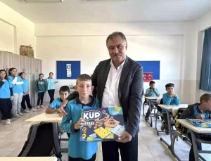 Beyağaçlı Öğrencilere Fatih Erbakan’dan Hediye