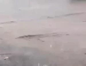 Biga’da Sağanak ve Dolu Etkili Oldu