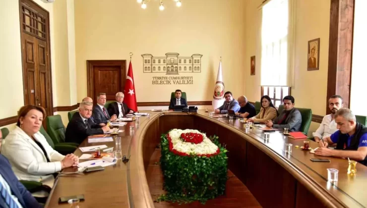 Bilecik’te Afet Risk Azaltma Planı Toplantısı Gerçekleşti