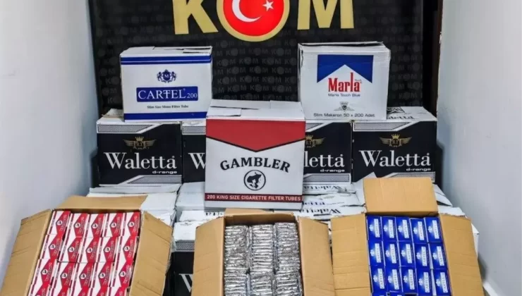 Bilecik’te Kaçak Makaron Operasyonu