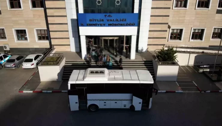 Bitlis’te Uyuşturucu Operasyonu: 9 Tutuklama