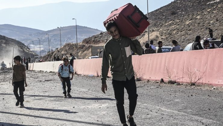 BM: İsrail’in saldırdığı Lübnan’dan yaklaşık 235 bin kişi Suriye’ye geçti