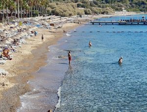 Bodrum’da yazdan kalma günler yaşanıyor