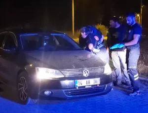 Bolu’da Alkollü Şoför Otomobilinde Sızdı