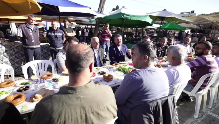 Buca Belediye Başkanı Duman, Pazar Esnafıyla Buluştu