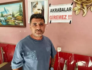 Büfe Sahibinden Akrabalara Pankart