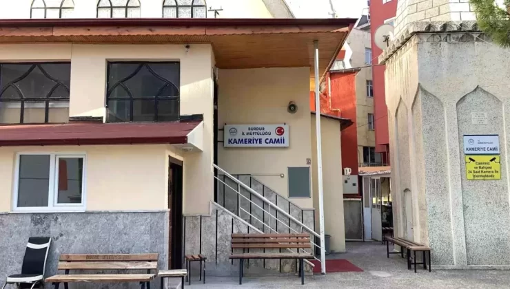 Burdur’da Cami Hırsızı Tutuklandı
