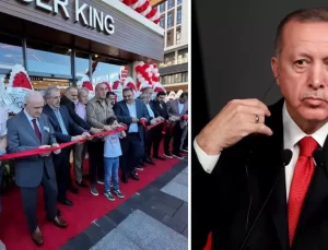 Burger King açılışına katılan AK Partili belediye başkanına tepki yağıyor