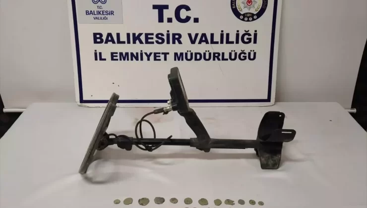 Burhaniye’de Tarihi Eser Operasyonu