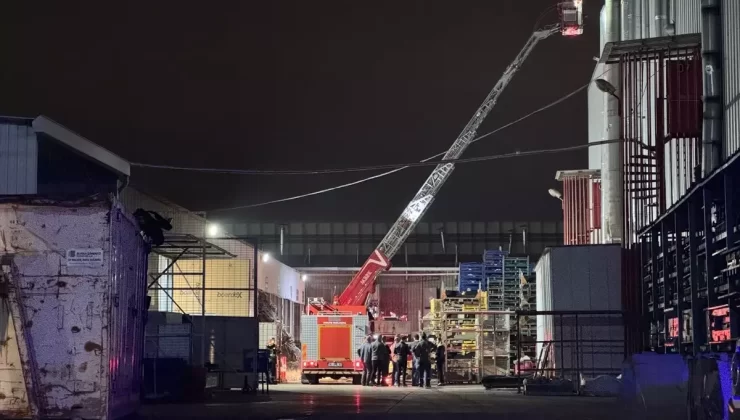 Bursa’da Fabrika Yangını