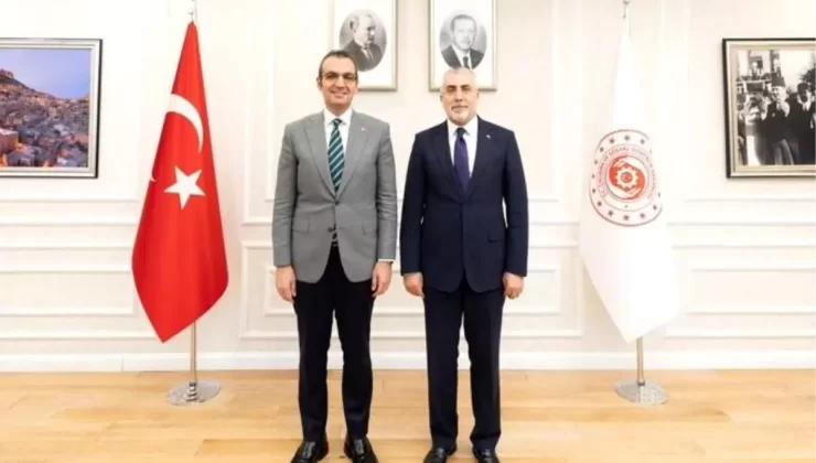 Çalışma Bakanı Işıkhan, Şişli ve Bodrum Belediye Başkanlarını Kabul Etti