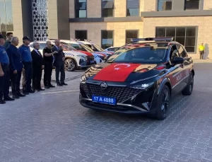 Çanakkale’ye 10 Yeni Polis Aracı