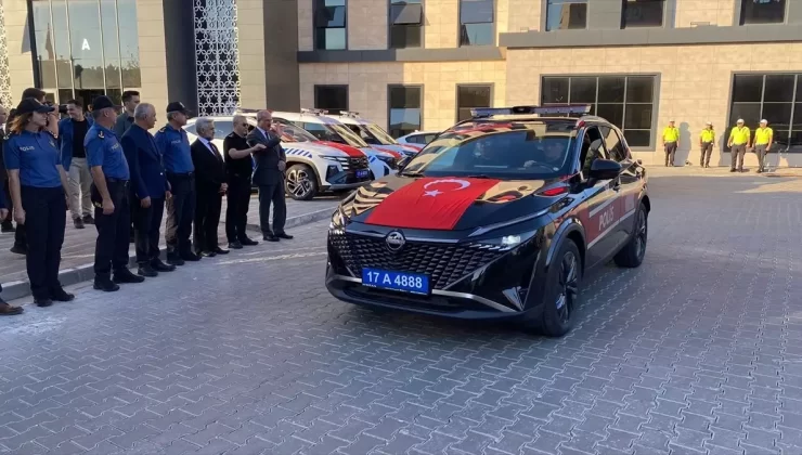 Çanakkale’ye 10 Yeni Polis Aracı