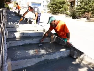 Çankaya Belediyesi’nden Merdivenli Yol Projesi