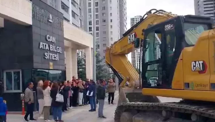 Çankaya Belediyesi’nin Yıkım Kararına Apartman Sakinlerinden Tepki