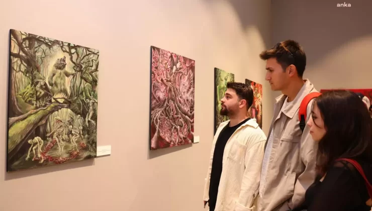 Çankaya’da ‘Farklı Bakışlar Olsa Da’ Sanat Sergisi Açıldı