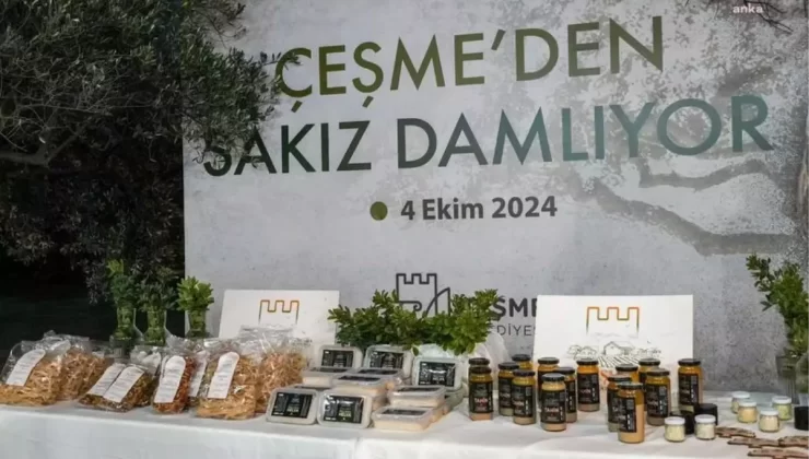 Çeşme’de Sakız Ağaçı Projesi Başlatıldı