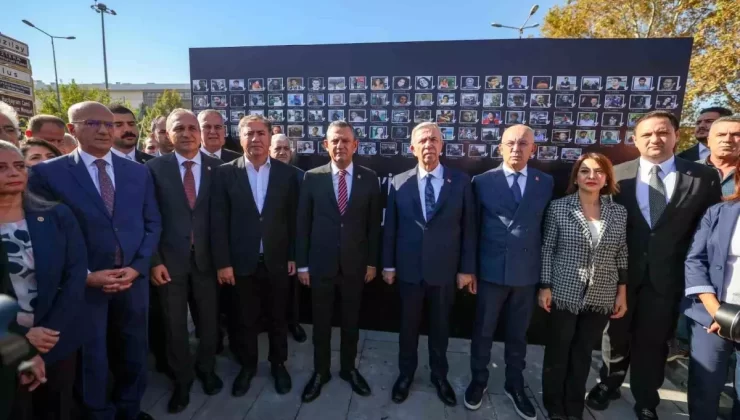 CHP Genel Başkanı Özgür Özel, 10 Ekim Anıtı’nın Açılışına Katıldı