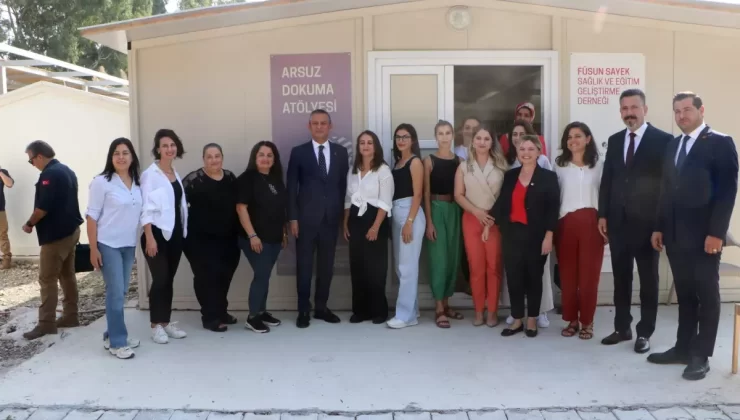 CHP MYK Toplantısı Hatay’da Yapıldı