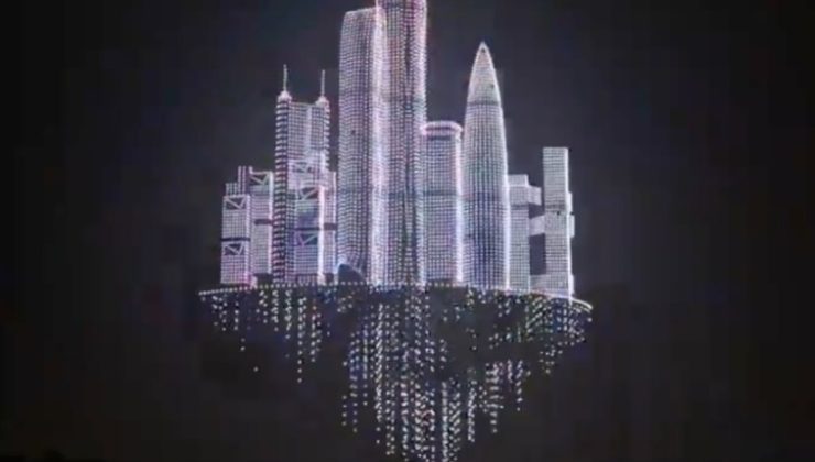 Çin, 10 bin dronlu gösteri ile rekor kırdı