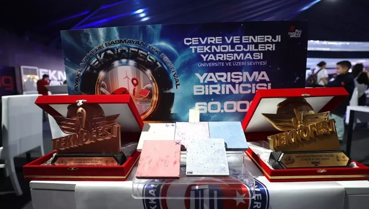 ÇOMÜ Eko Titans’tan Çevre Dostu Malzeme Ödülü