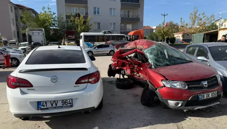 Çorlu’da trafik kazası: 3 ölü, 1 ağır yaralı