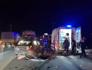 Çorum’da Otomobil Kazası: 4 Yaralı