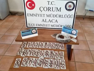 Çorum’da Uyuşturucu Operasyonu: 1 Tutuklama