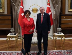 Cumhurbaşkanı Erdoğan Hülya Koçyiğit’i kabul etti