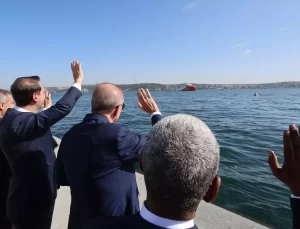 Cumhurbaşkanı Erdoğan, Oruç Reis Sismik Araştırma Gemisi’ni Somali’ye uğurladı