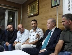 Cumhurbaşkanı Erdoğan’dan esnaf ziyareti