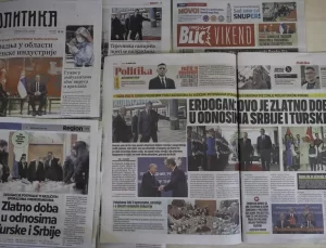 Cumhurbaşkanı Erdoğan’ın Arnavutluk ve Sırbistan ziyareti Balkan ülkelerinde gazete manşetlerinde