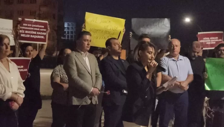 Defne’de Kadın Cinayetlerine Tepki Yürüyüşü