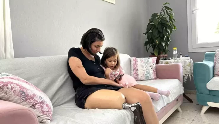 Depremzede Senem Ece Mazı’ya İkinci El Protez