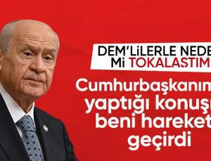 Devlet Bahçeli’den ‘DEM Parti’ açıklaması: Beni harekete geçiren Cumhurbaşkanımızın konuşması