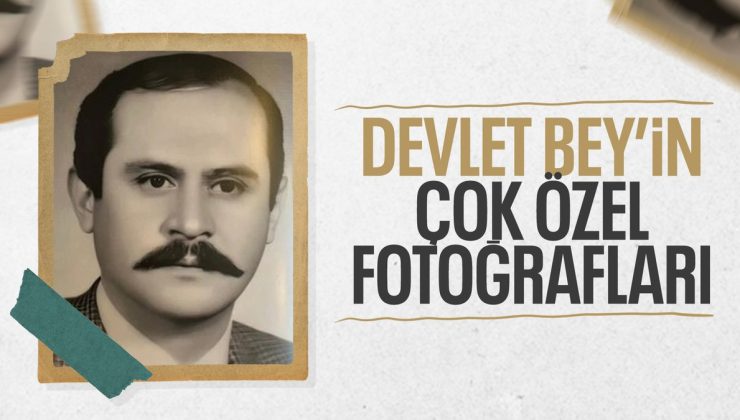 Devlet Bahçeli’nin hayatını anlatan kitapta yer alan özel fotoğraflar